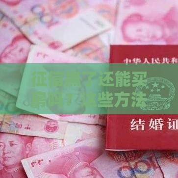 征信黑了还能买房吗？这些方法或许能帮到你！