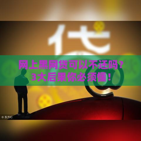 网上黑网贷可以不还吗？3大后果你必须懂！