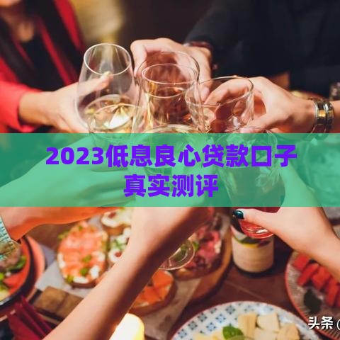 2023低息良心贷款口子真实测评