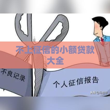 不上征信的小额贷款大全