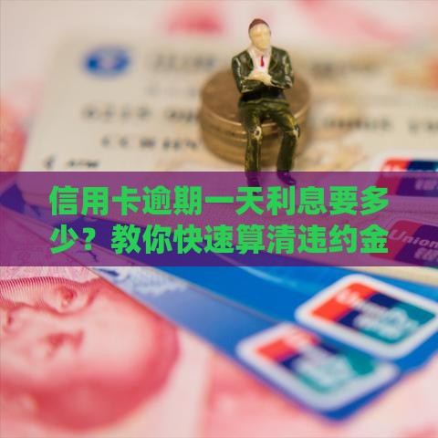 信用卡逾期一天利息要多少？教你快速算清违约金！
