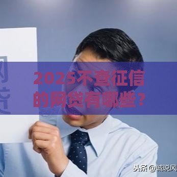 2025不查征信的网贷有哪些？这6类平台急用钱也能下款！