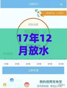 17年12月放水的口子靠谱吗？这些贷款渠道值得关注