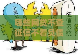 哪些网贷不查征信不看负债？