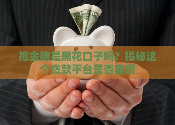 抱金猪是黑花口子吗？揭秘这个贷款平台是否靠谱