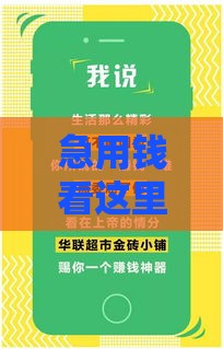 急用钱看这里！5个大额好下款的贷款渠道良心推荐