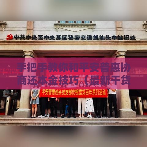 手把手教你和平安普惠协商还本金技巧（最新干货）