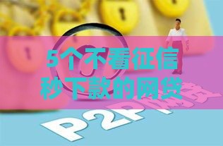 5个不看征信秒下款的网贷平台推荐