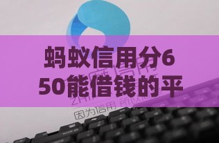 蚂蚁信用分650能借钱的平台有哪些？这8个高额度、低利率的正规渠道别错过！