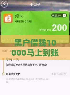黑户借钱10000马上到账？试试这3个方法！急用钱必看攻略
