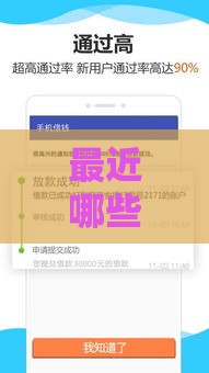 最近哪些贷款口子容易下款？这几个渠道
