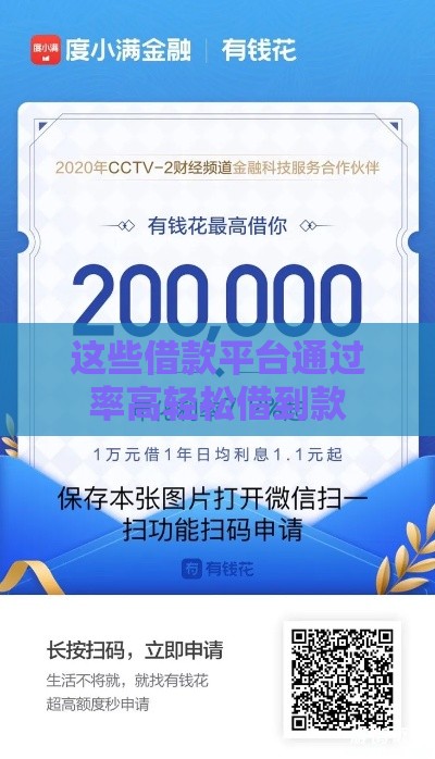这些借款平台通过率高轻松借到款 这些借款平台通过率高轻松借到款