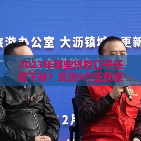 2023年哪些贷款口子还能下款？实测5个正规渠道