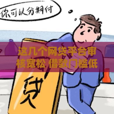 这几个网贷平台审核宽松 借款门槛低