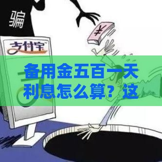 备用金五百一天利息怎么算？这些细节要注意！