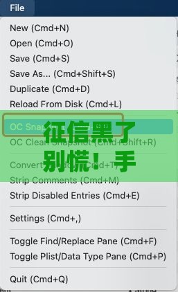 征信黑了别慌！手把手教你查清楚