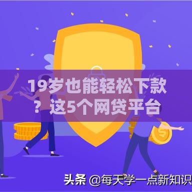 19岁也能轻松下款？这5个网贷平台实测推荐！申请攻略全解析