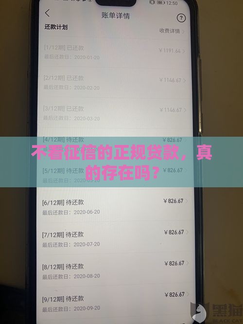 不看征信的正规贷款，真的存在吗？