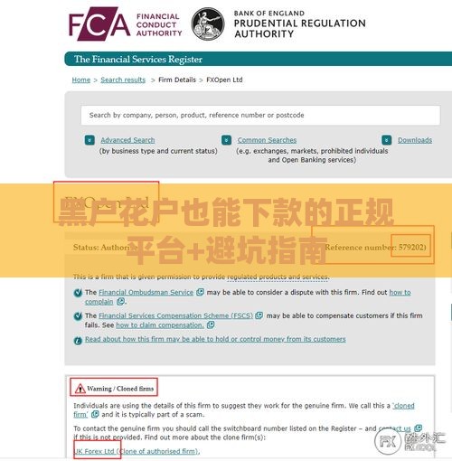 黑户花户也能下款的正规平台+避坑指南