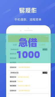 急借10000马上到账？3分钟放款攻略看这里！
