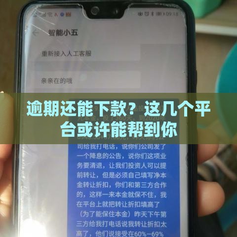 逾期还能下款？这几个平台或许能帮到你