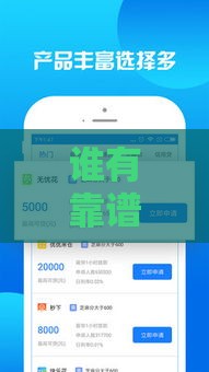 谁有靠谱贷款口子下款快？手把手教你避坑