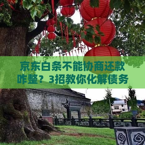 京东白条不能协商还款咋整？3招教你化解债务危机