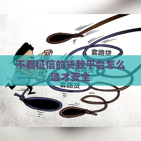 不看征信的贷款平台怎么选才安全
