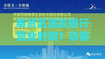 奉贤区浦发银行营业时间？急需贷款必看！