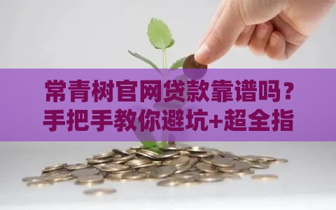 常青树官网贷款靠谱吗?手把手教你避坑+超全指南 常青树官网贷款靠谱吗?手把手教你避坑+超全指南