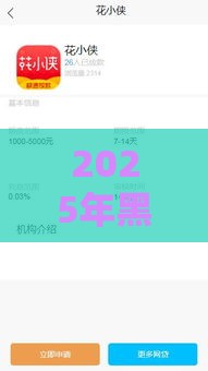 2025年黑户花户还能下款吗？这5个口子真实测评，通过率高！