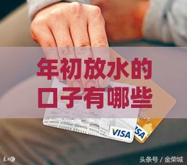 年初放水的口子有哪些？2024银行低息贷款攻略
