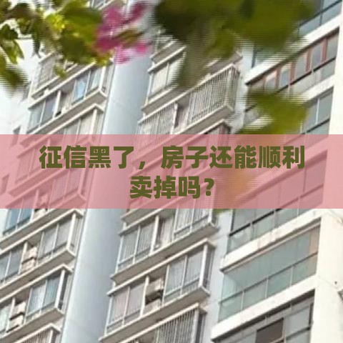 征信黑了，房子还能顺利卖掉吗？