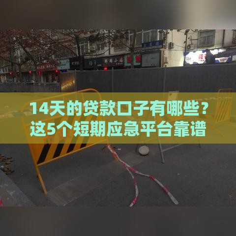 14天的贷款口子有哪些？这5个短期应急平台靠谱推荐