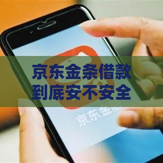 京东金条借款到底安不安全？这些细节必须了解！