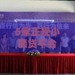 5家正规小额贷平台实测 不看征信门槛低