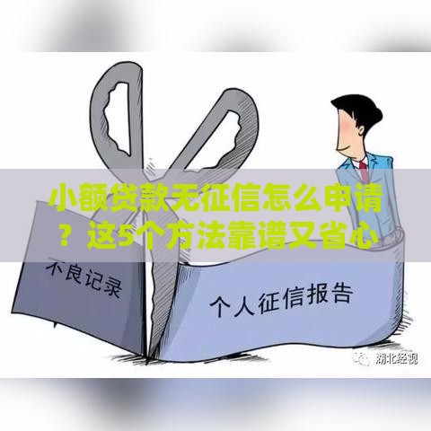 小额贷款无征信怎么申请？这5个方法靠谱又省心