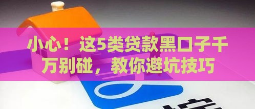 小心！这5类贷款黑口子千万别碰，教你避坑技巧