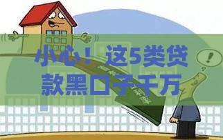 小心！这5类贷款黑口子千万别碰，教你避坑技巧