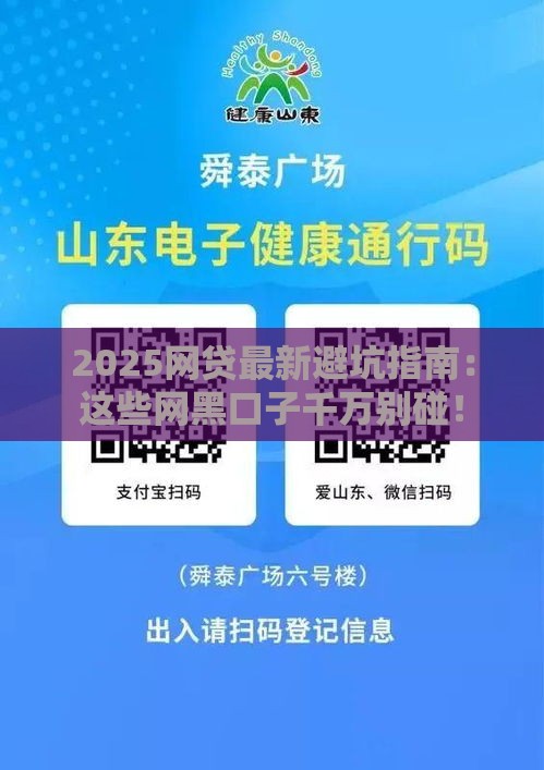 2025网贷最新避坑指南：这些网黑口子千万别碰！