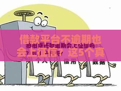 借款平台不逾期也会上征信？这5个真相必须懂