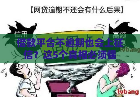 借款平台不逾期也会上征信？这5个真相必须懂