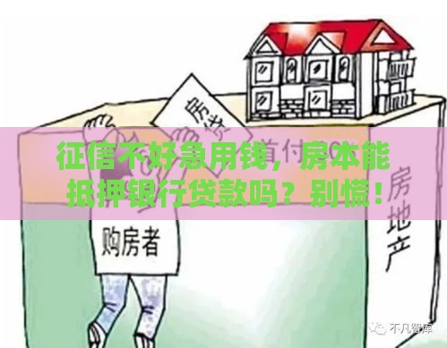 征信不好急用钱，房本能抵押银行贷款吗？别慌！