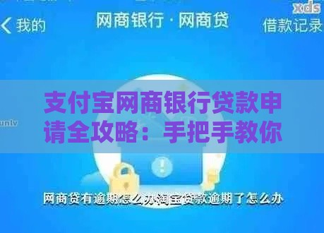 支付宝网商银行贷款申请全攻略：手把手教你快速到账