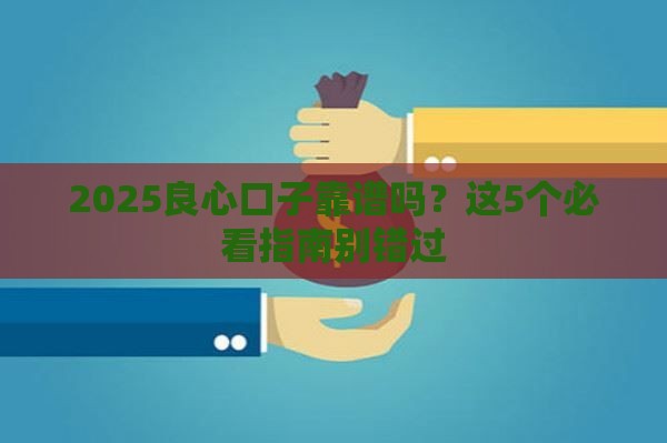 2025良心口子靠谱吗？这5个必看指南别错过