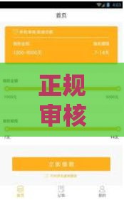 正规审核门槛低的贷款平台推荐