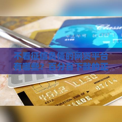 不看征信负债的网贷平台有哪些？百分百下款的正规渠道推荐