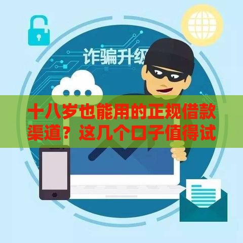 十八岁也能用的正规借款渠道？这几个口子值得试试