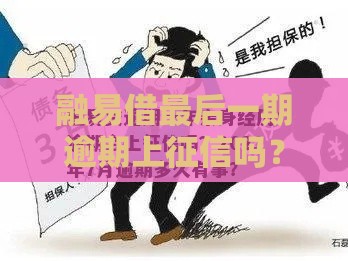 融易借最后一期逾期上征信吗？应对办法全解析