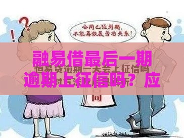 融易借最后一期逾期上征信吗？应对办法全解析